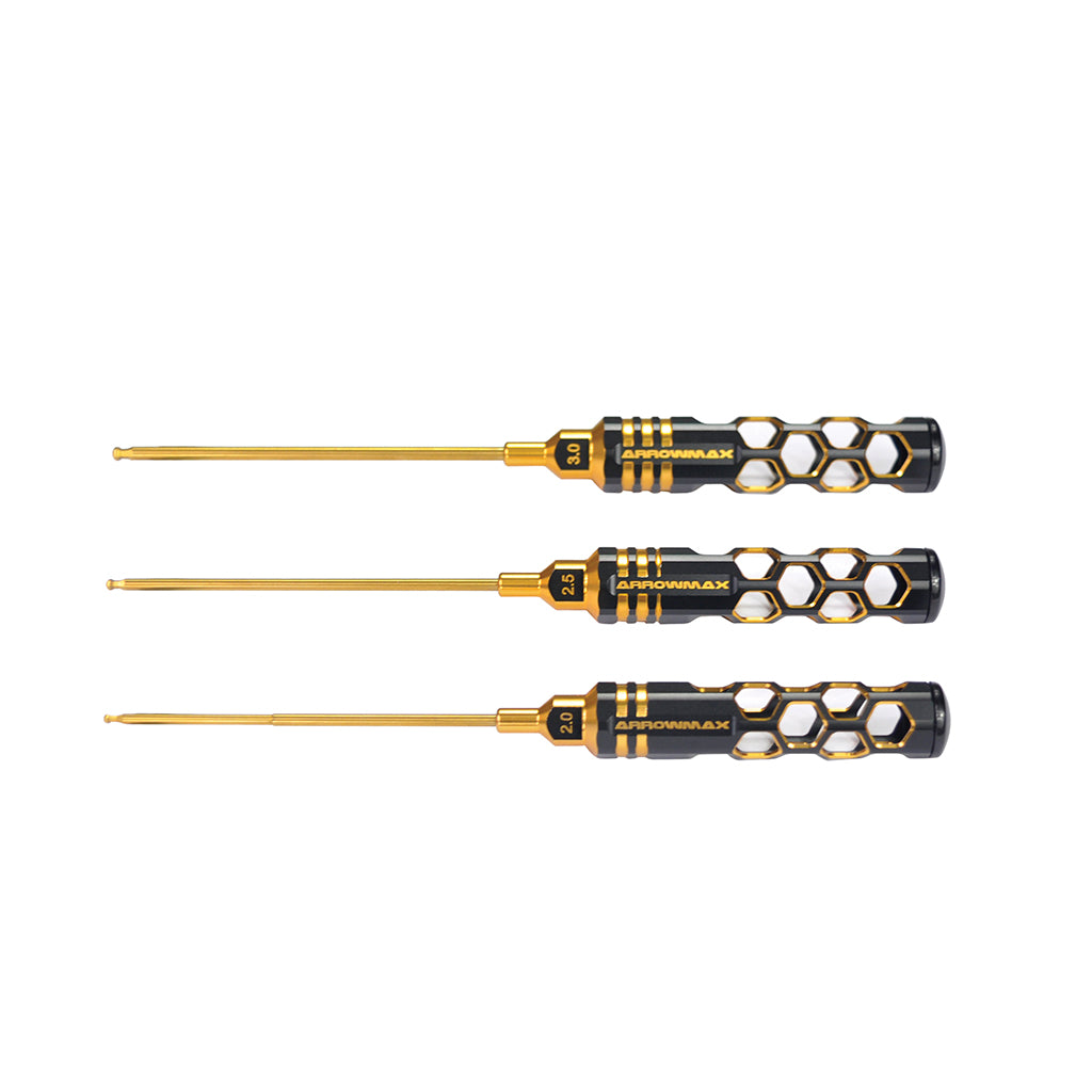 Allen Wrench Set 1.5 2.0 2.5 & 3.0x120mm - 4 Pcs