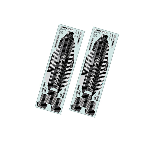 RC10B7.1 Aluminum -1 Degree C Mount - Blue