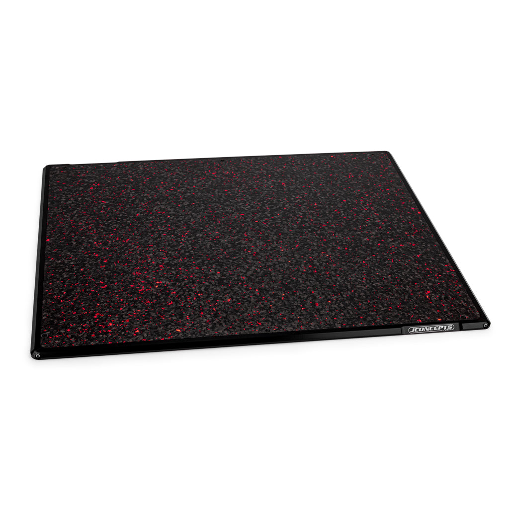 Aluminium | Forged Red Flake Carbon Set Up Board