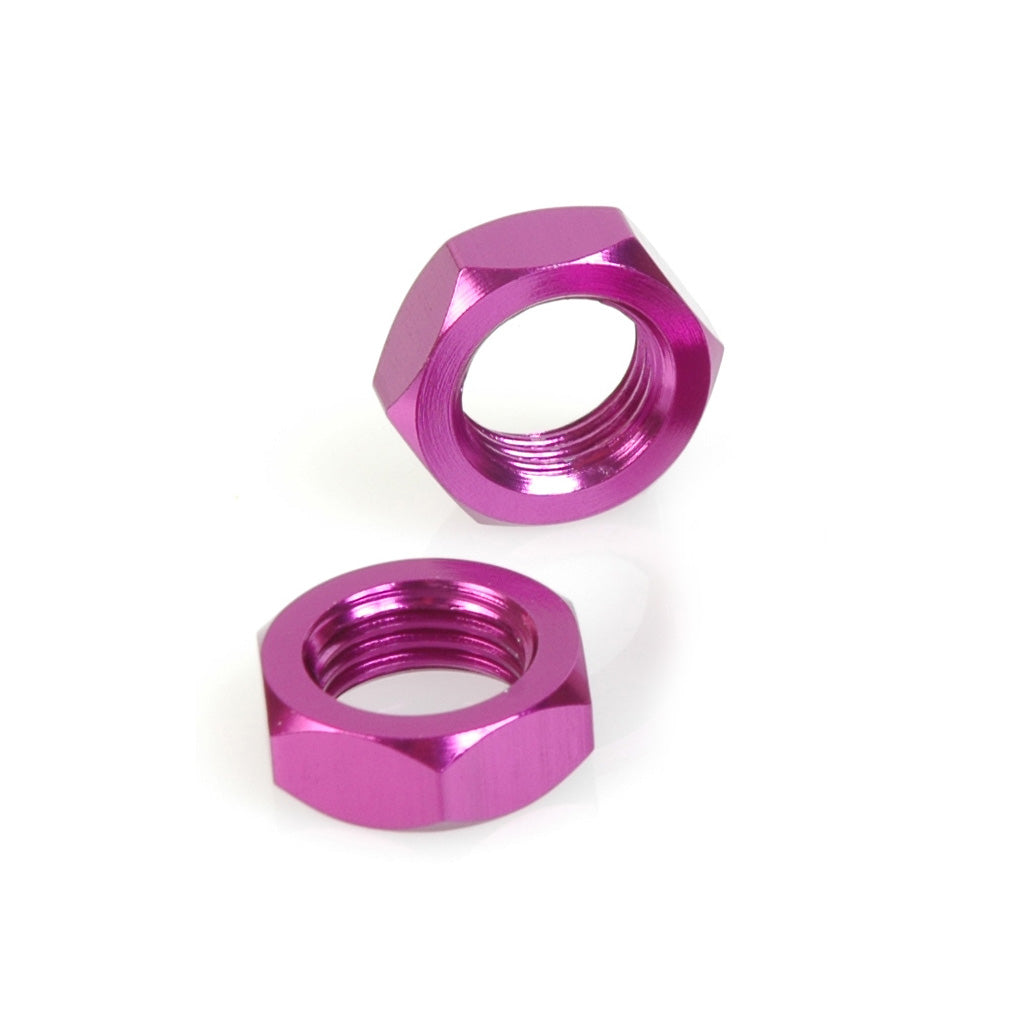Wheel Nut; 1/8 Purple Alloy pr