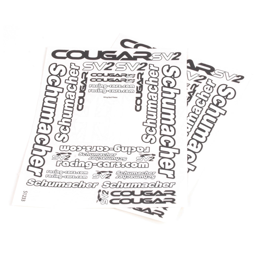Decal sheet - Cougar SV2 pk2