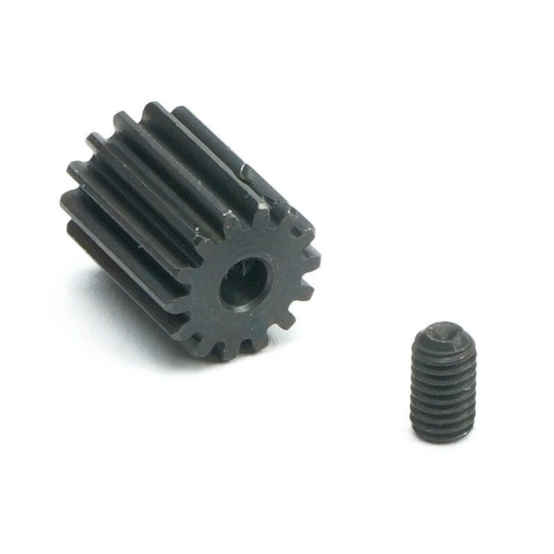 FASTRAX M0.5 14T STEEL PINION GEAR (2.3MM)