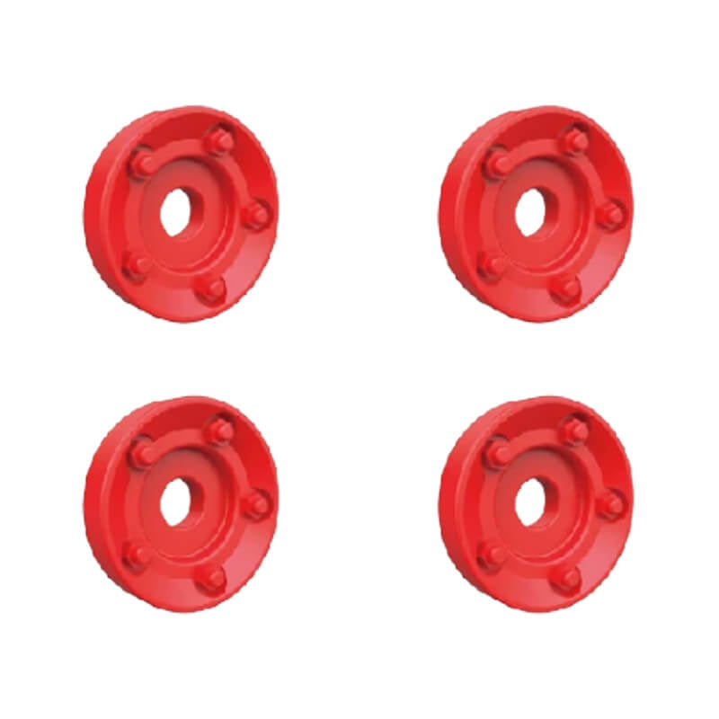 UDI RC WHEEL ANTI-SLIP GASKET RED 4PCS