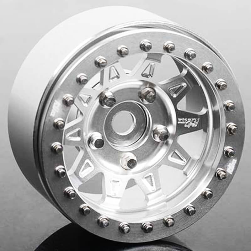 RC4WD DIRTY LIFE ROADKILL 1.7" BEADLOCK WHEELS (SILVER)