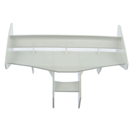 HoBao Hyper 9 1-Piece Rear Wing & Mount (Kit) (White)