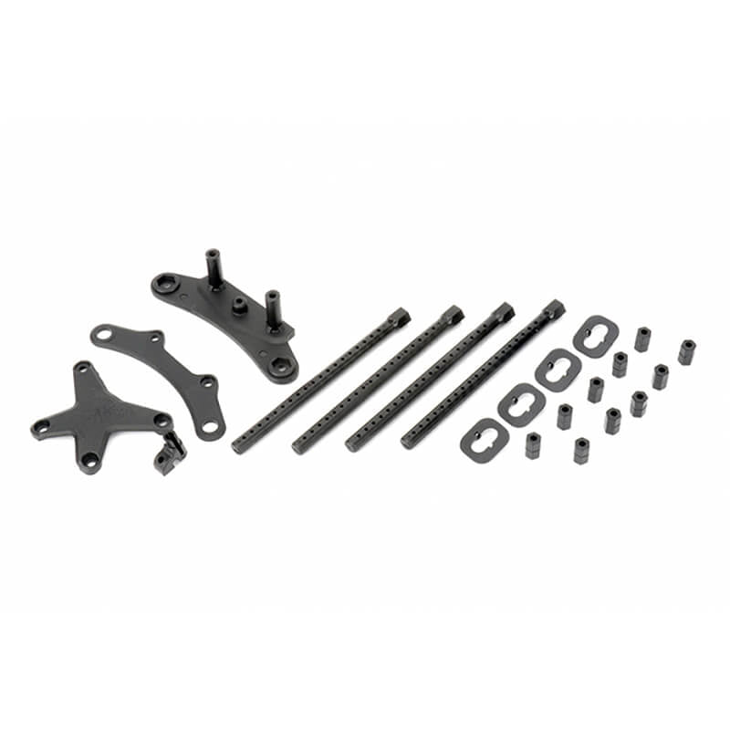 LOUISE RC FRONT BUMPER HOLDER SET