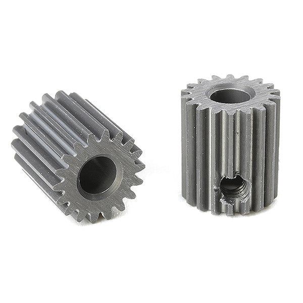 CORALLY 64 DP PINION SHORT HARD ANODISED AL7075 18 TEETH SHAFT DIA. 3.17MM