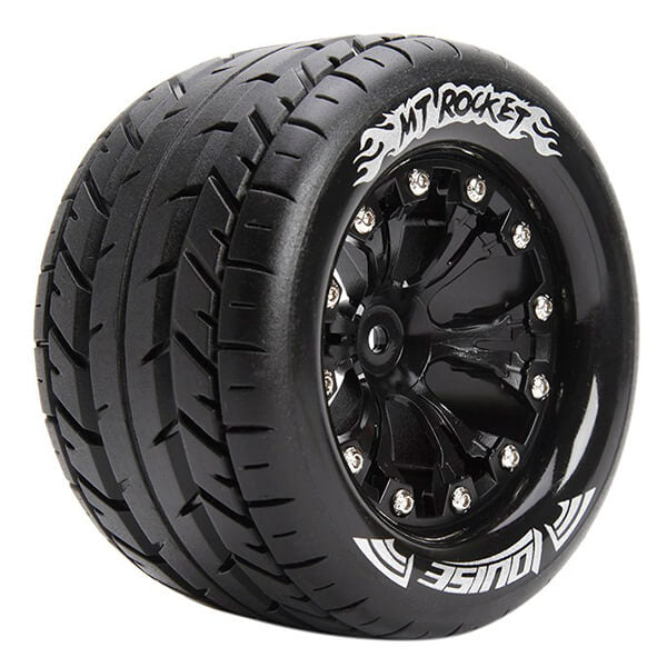 LOUISE RC MT-ROCKET 1/10 SOFT BEARING BLACK GP JATO 2WD FR