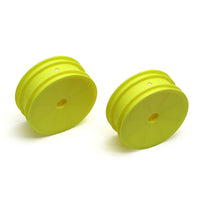 TEAM ASSOCIATED RC10B4 FRONT 2.2" WHEELS YELLOW