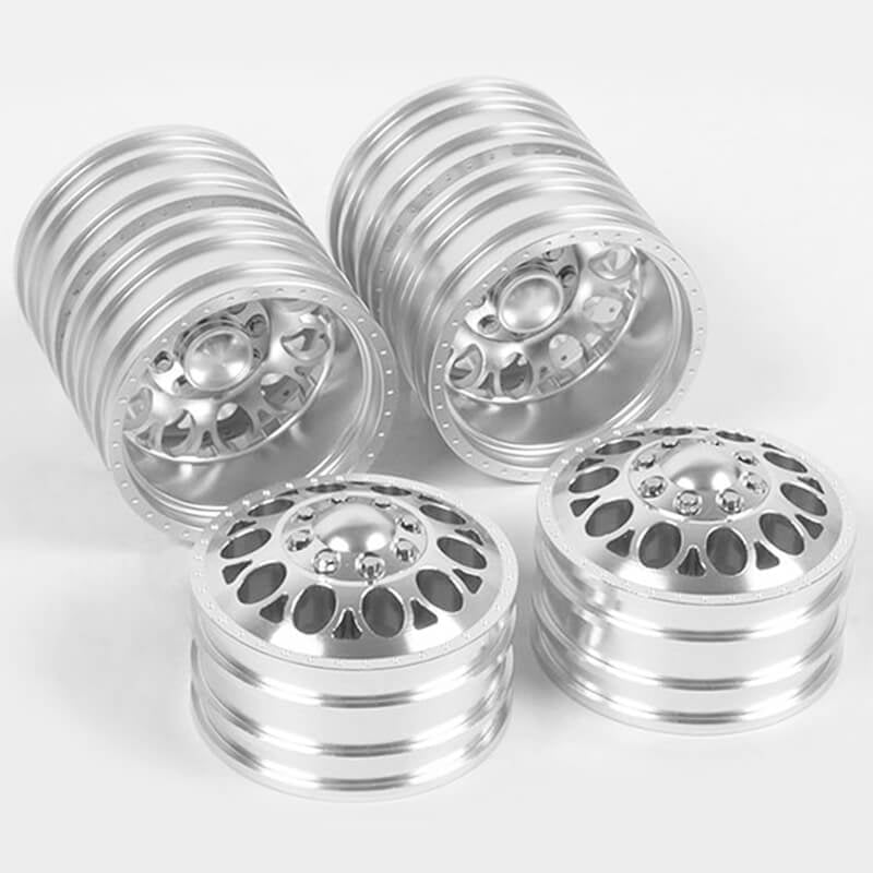 RC4WD DOUBLE TROUBLE "3" ALUMINUM DUALLY 1.9" WHEELS