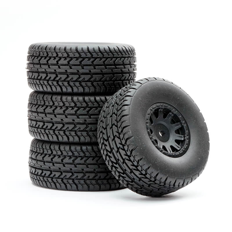 FASTRAX ARRMA MOJAVE WHEEL/TYRE 1/18 SET (4PC)