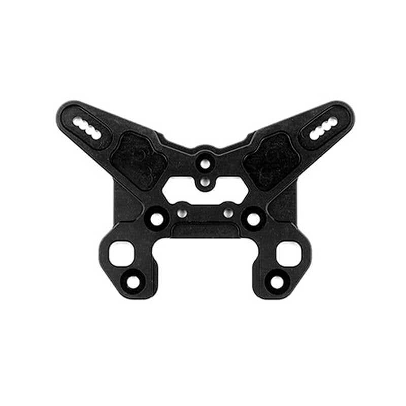 TEAM ASSOCIATED RC8T4 FRONT SHOCK TOWER V2 ALUM. 16DEG KPI