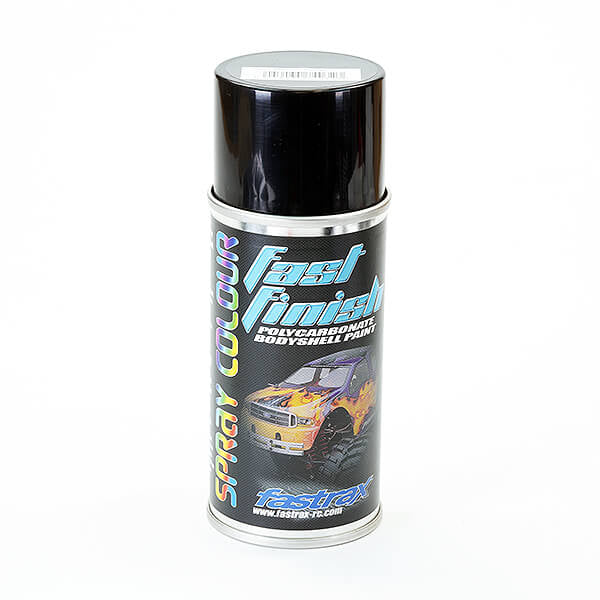 FASTRAX FAST FINISH GUN METAL GREY SPRAY PAINT 150ml