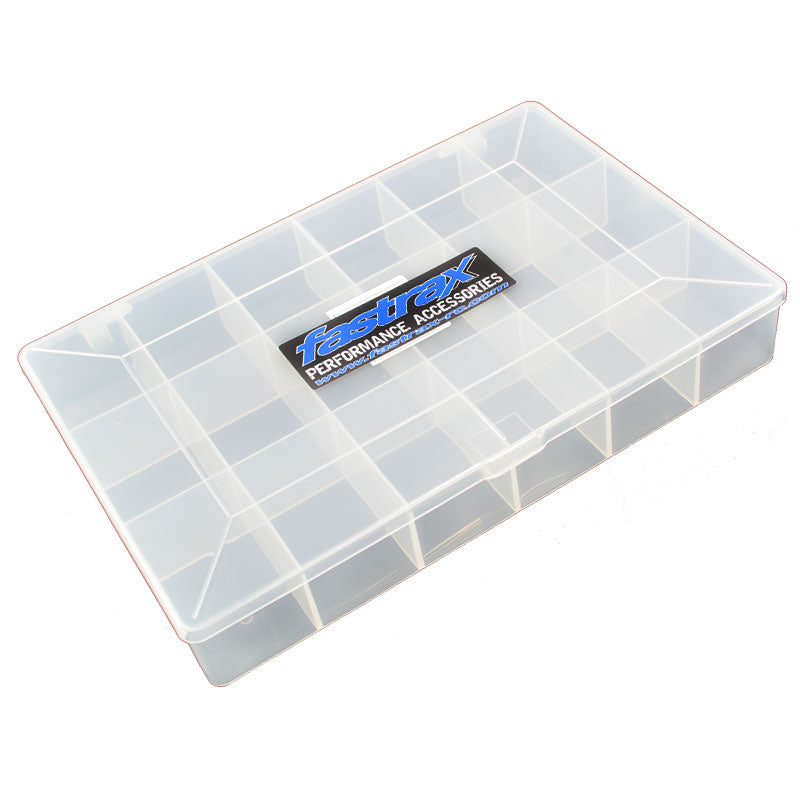 FASTRAX PARTS STORAGE CASE 275MMX180MM (18 SECTIONS)