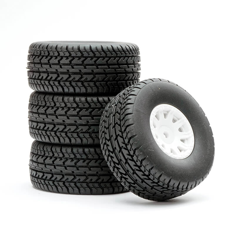 FASTRAX ARRMA MOJAVE WHEEL/TYRE 1/18 SET (4PC)