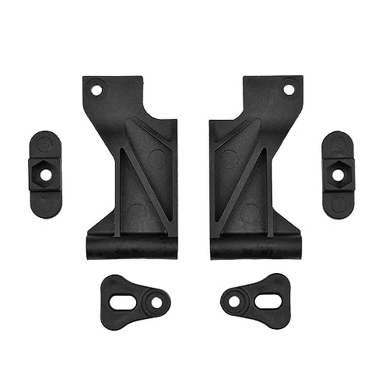 TEAM ASSOCIATED RC10 4WD CHASSIS STIFFENERS BLACK