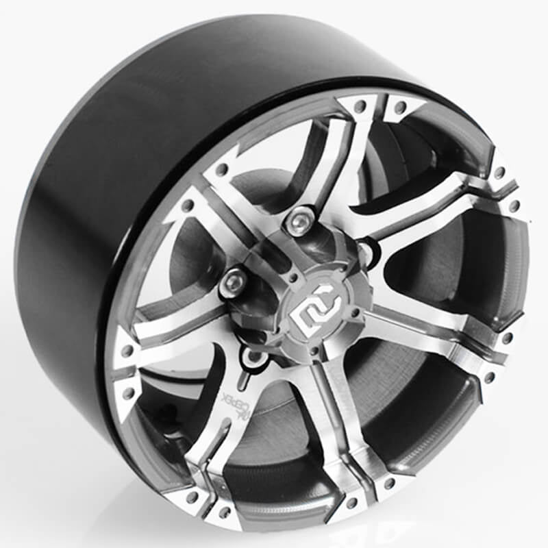 RC4WD DICK CEPEK GUN METAL 7 1.9" INTERNAL BEADLOCK WHEELS