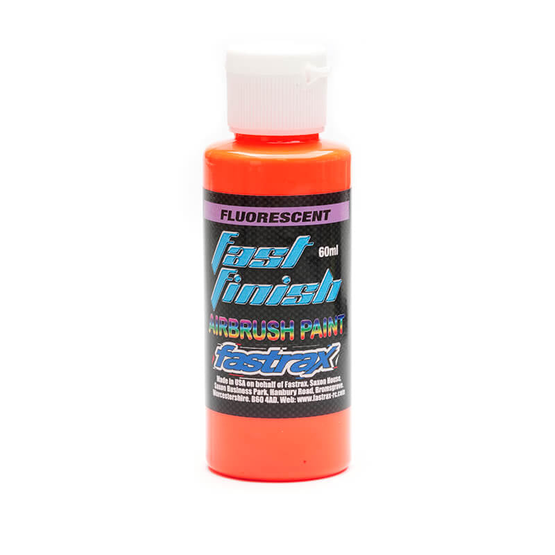 FASTRAX FAST FINISH AIRBRUSH PAINT FLO ORANGE 60ML