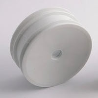 TEAM ASSOCIATED RC10B4 FRONT 2.2" WHEELS WHITE