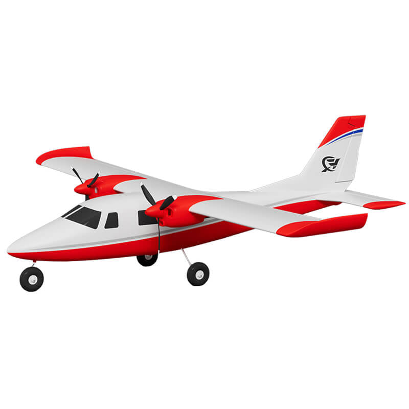 XFLY P68 TWIN 850mm WINGSPAN WITHOUT TX/RX/BATTERY - RED