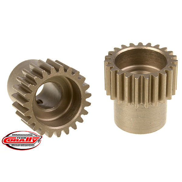 CORALLY 48 DP PINION SHORT HARDENED STEEL 23 TEETH 5MM