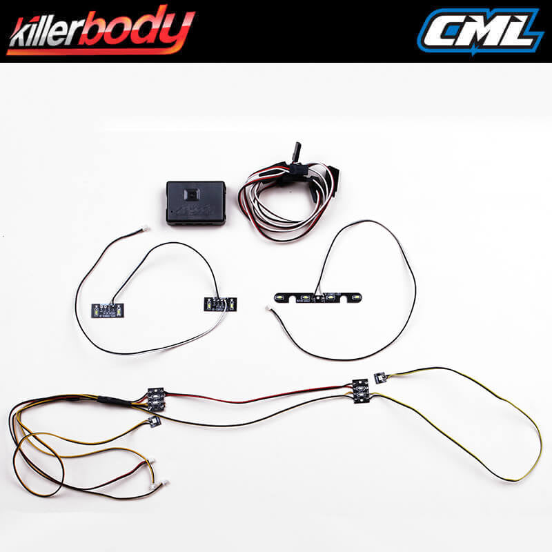 KILLERBODY LANCIA 037 190MM BODY ACCENT LED LIGHTS WITH CONTROL BOX