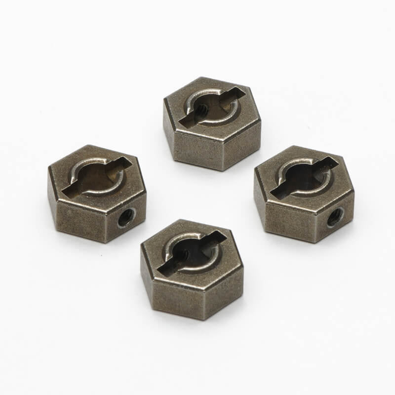 FTX WHEEL HEX 4PC (STEEL)
