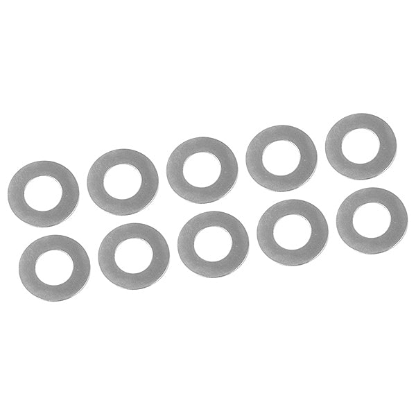 CORALLY SHIM RINGS 6X11X0.2MM STEEL 10 PCS