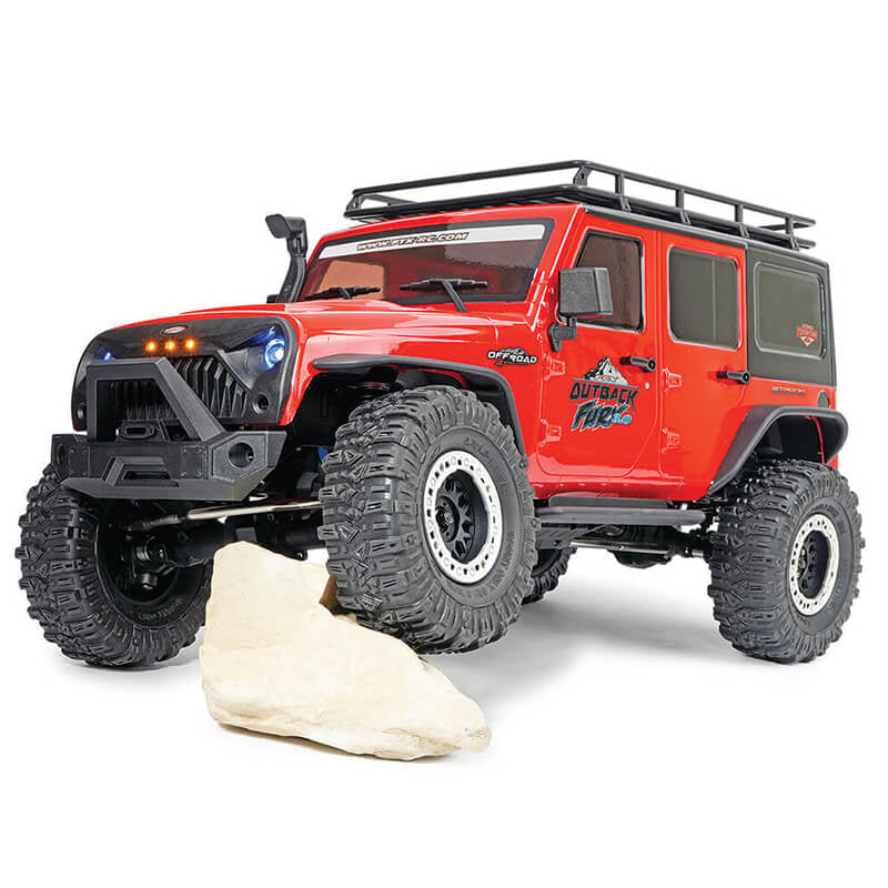 FTX OUTBACK FURY 3.0 4X4 RTR TRAIL CRAWLER - RED