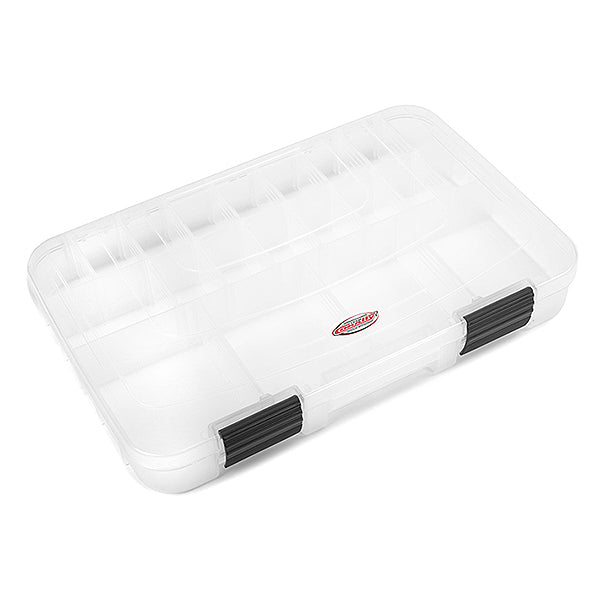 CORALLY PARTS STORAGE CASE LARGE 3-21 ADJUSTABLE COMPARTMENTS 364 X 248 X 50MM