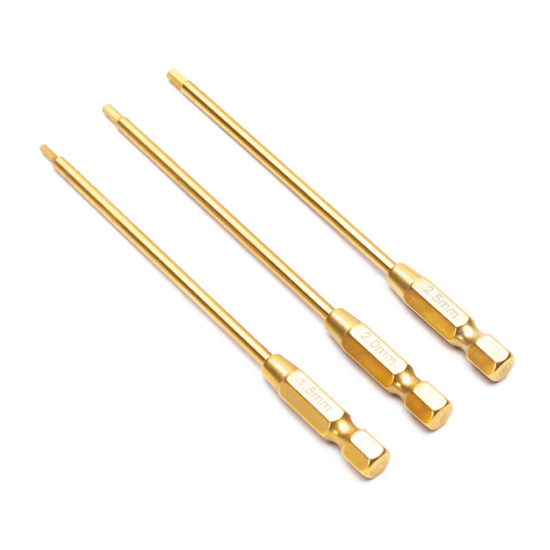 FASTRAX HEX BIT SET 1.5/2.0/2.5MM FOR ELECTRIC SCREWDRIVER