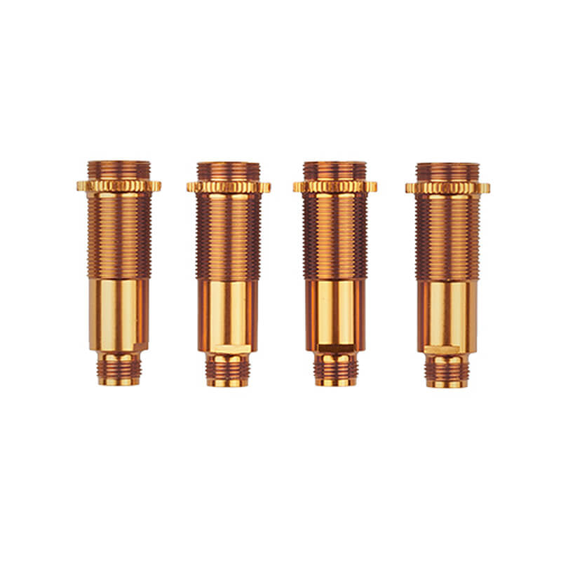 TEAM ASSOCIATED ENDURO RC10TT SHOCK BODY SET, GOLD