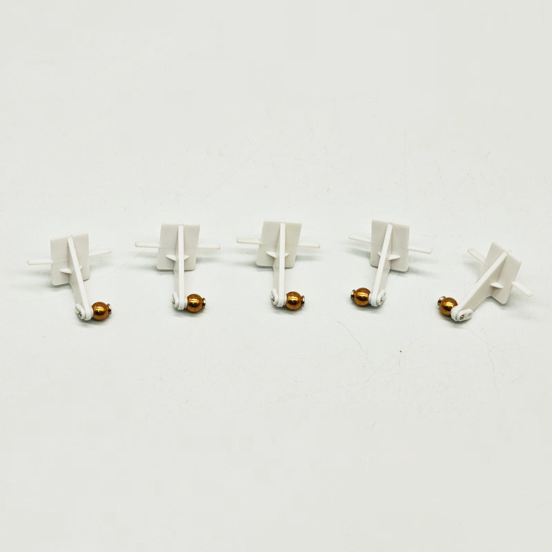 XFLY TWIN 40MM J-65 CONTROL HORNS - WHITE