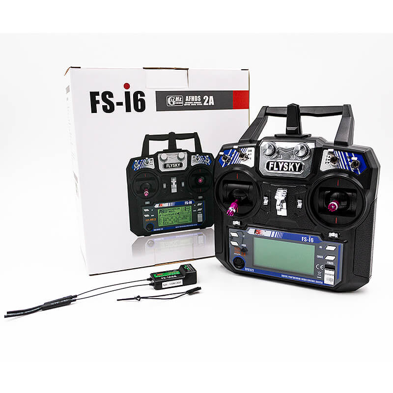 JOYSWAY FLYSKY i6 + iA6B TRANSMITTER SET