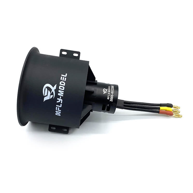 XFLY 80MM DUCTED FAN (12BLADE) 3060-KV2300 MOTOR (6S PRO VERSION)