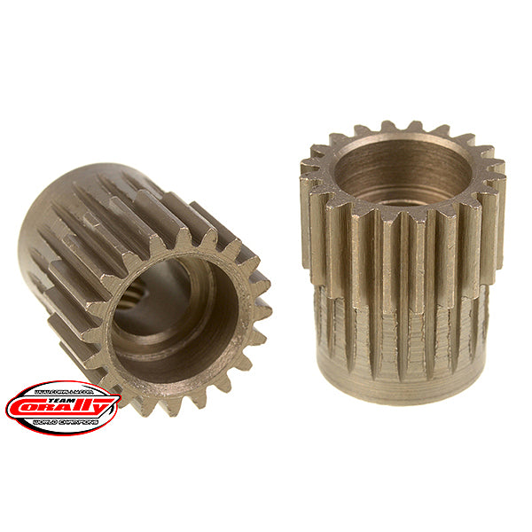 CORALLY 48 DP PINION SHORT HARDENED STEEL 20 TEETH 5MM