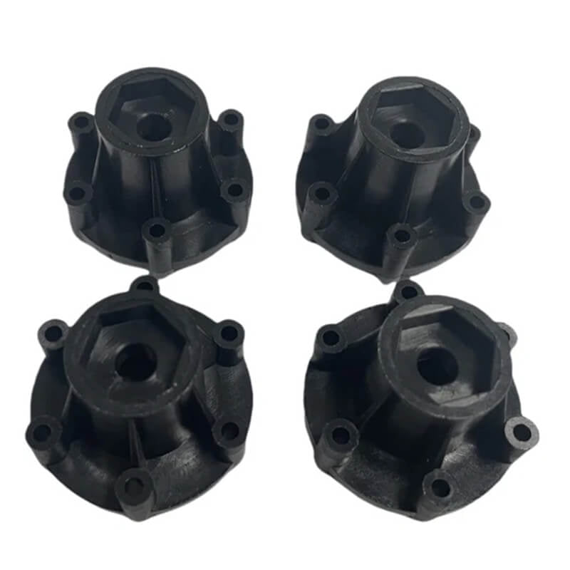 METHOD ADAPTOR 1/10 MT TYRE, 12MM HEX/25MM THICK (4PC)