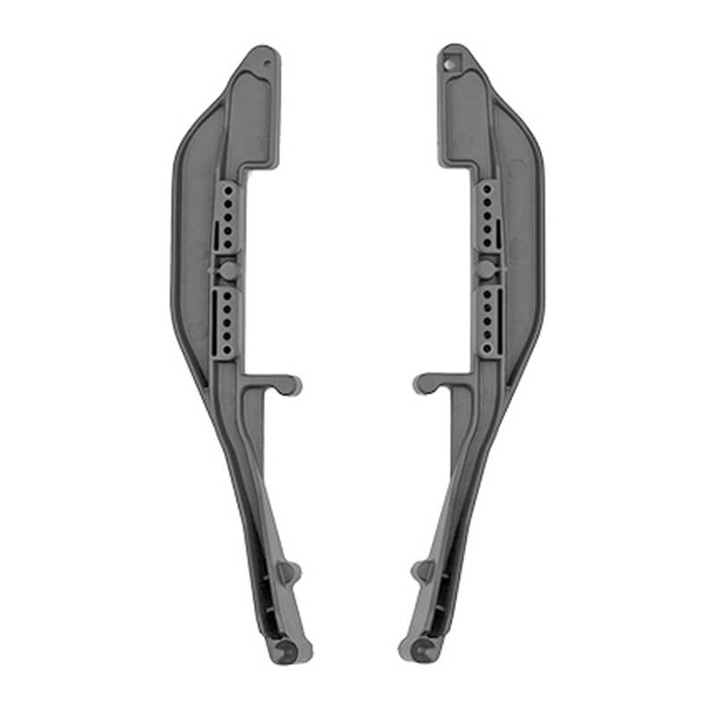 TEAM ASSOCIATED RC10T7 FT SIDE RAILS, CARBON