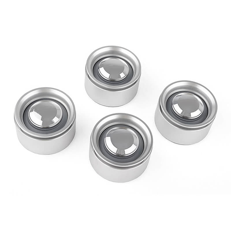 RC4WD STEAM ROLLER 1.55" ALUMINIUM CAP WHEELS (4)