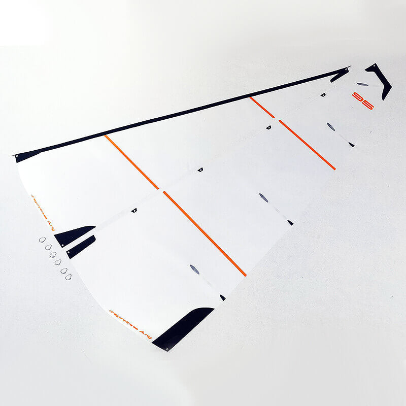 JOYSWAY DF95V1-V3 A SAILS SET 50 MICRON MYLAR, ROUND TUBE PA
