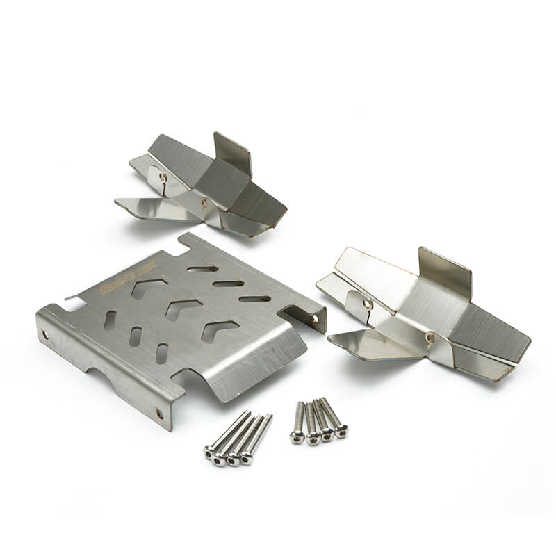 FASTRAX LMT SOLID AXLE MT STAINLESS STEEL CHASSIS ARMOR SKID