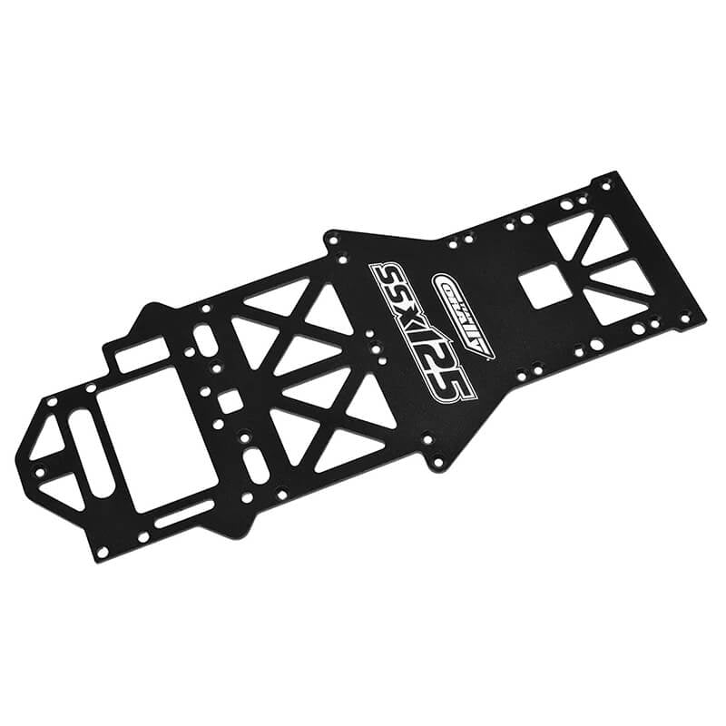 CORALLY CHASSIS 7075 ALUMINIUM 2.0MM BLACK