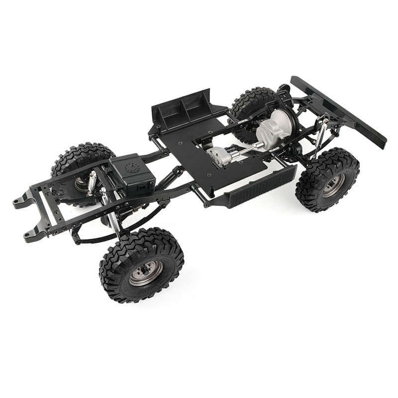 RC4WD TRAIL FINDER 2 TRUCK KIT "LWB" W/ 1980 TOYOTA LAND CRUISER FJ55 LEXAN BODY SET