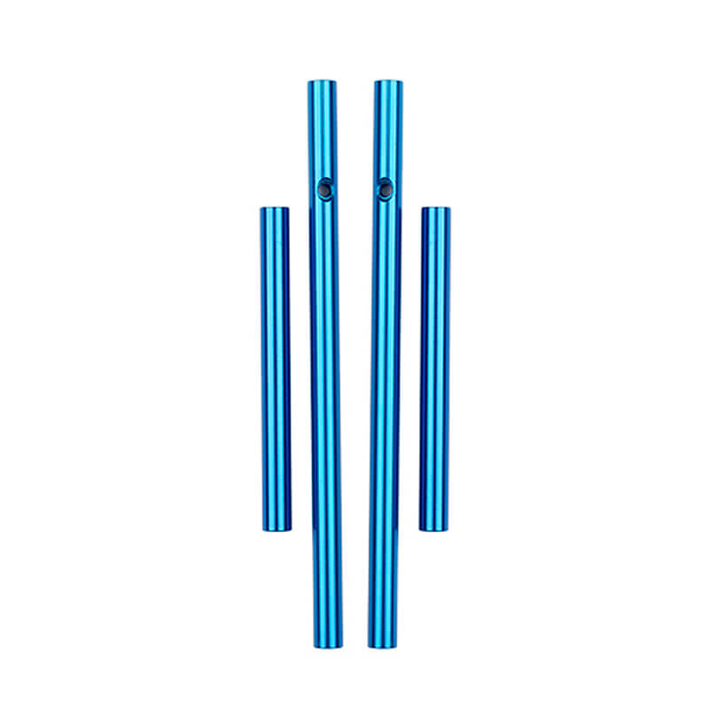 TEAM ASSOCIATED RC10 NOSE AND WING TUBES, BLUE
