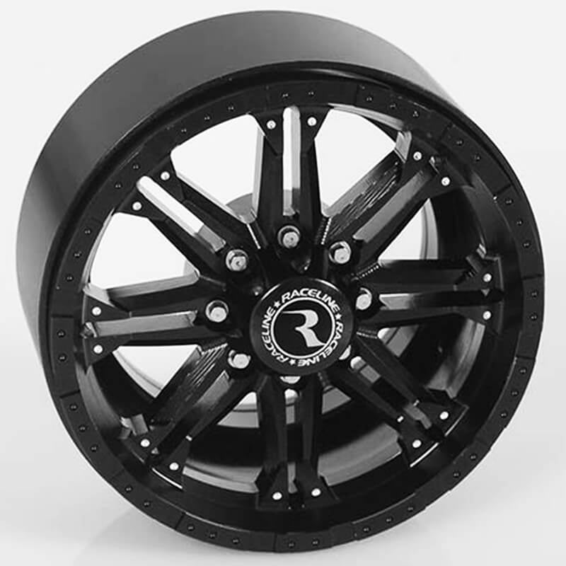 RC4WD RACELINE OCTANE 2.2" BEADLOCK WHEELS (BLACK)