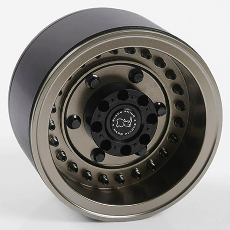 RC4WD BLACK RHINO ARMORY INTERNAL BEADLOCK DEEP DISH 1.9" WH