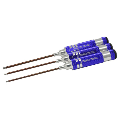 Hex Driver Set 1.5 2.0 2.5 and 3.0x120mm