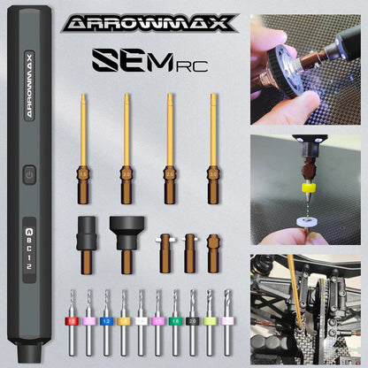 SEM RC Diff Checker & Electric Screwdriver - Black