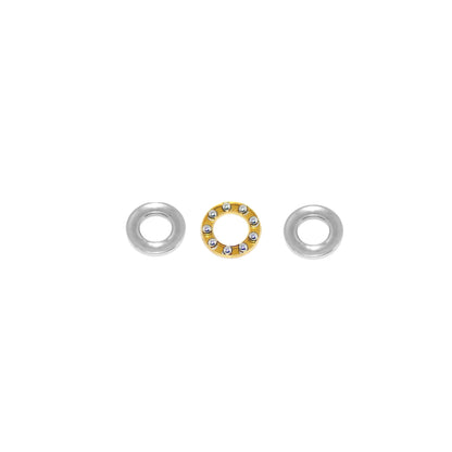 SST 5 Spoke 25mm Wide O/S White