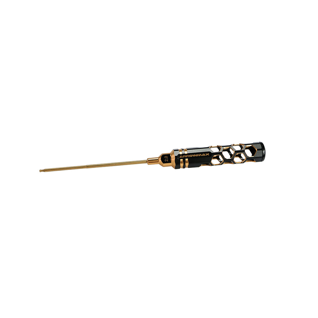 Ball Driver Hex Wrench 2.0x100mm Tip Only-Wolfram